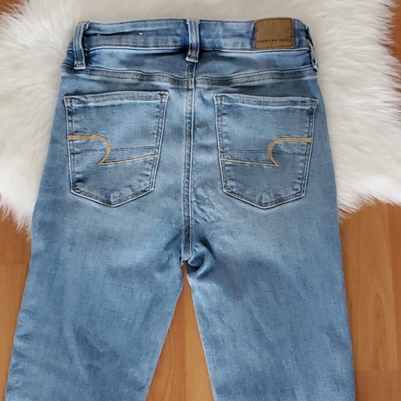 American Eagle super hi rise jegging size 00R - Picture 9 of 9